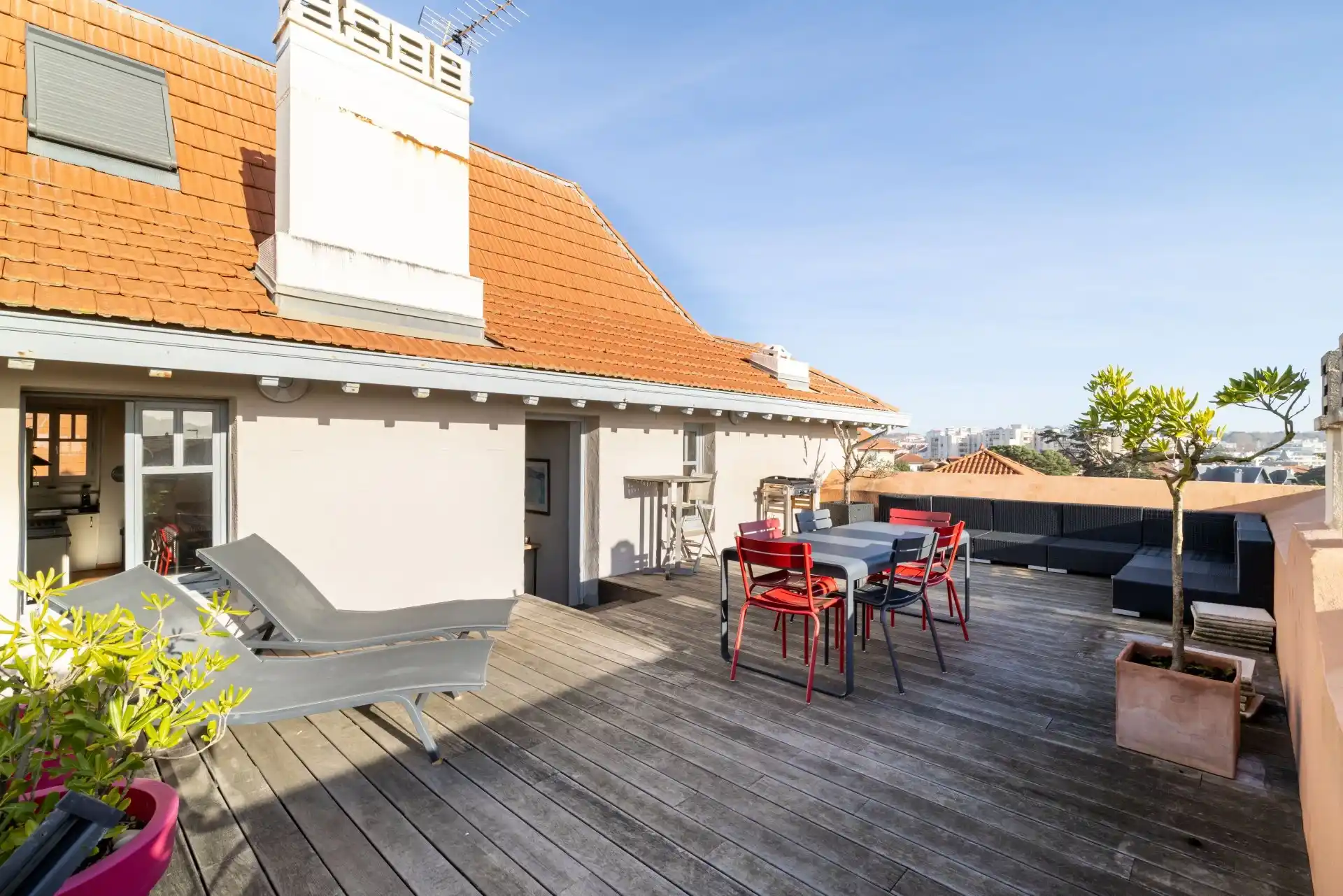 Appartement dernier étage à vendre sur la Côte Basque